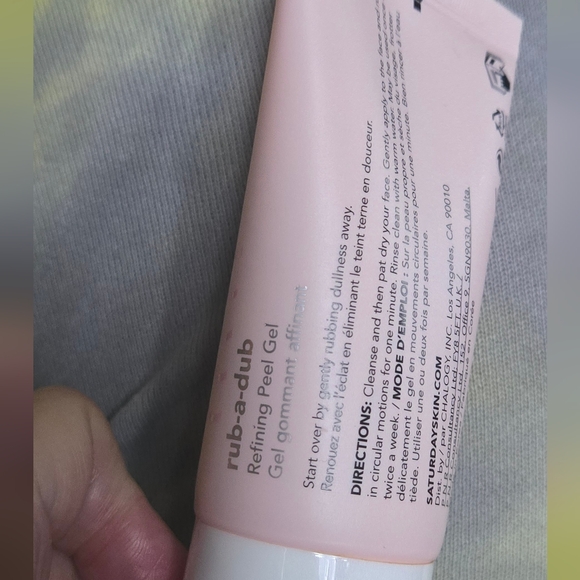 Saturday Skin Rub-a-dub Cleanser & Acure Blue Tansy Oil Skincare 2pc Bundle - Picture 6 of 10